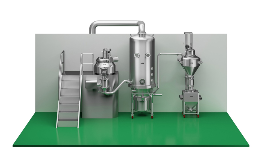 Echipament de granulator